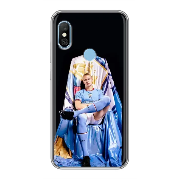 Чехол с рисунком «футболист Холанн» для Xiaomi Redmi 6 pro Чехол с рисунком «футболист Холанн» для Xiaomi Redmi 6 pro