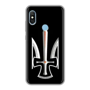 Чохол Укр Символіка для Xiaomi Redmi 6 pro (Герб Воля або Смерть)