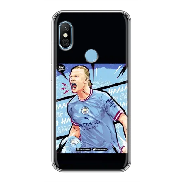 Чехол с рисунком «гол Эрлинг Холланд» для Xiaomi Redmi 6 pro Чехол с рисунком «гол Эрлинг Холланд» для Xiaomi Redmi 6 pro