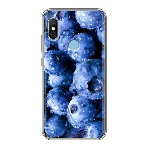 Чехол с рисунком «Голубика» для Xiaomi Redmi 6 pro Чехол с рисунком «Голубика» для Xiaomi Redmi 6 pro