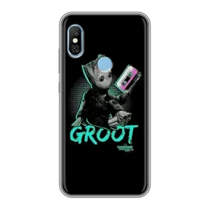 Чехол Супергерои Марвел на Редми 6 Про (Groot)
