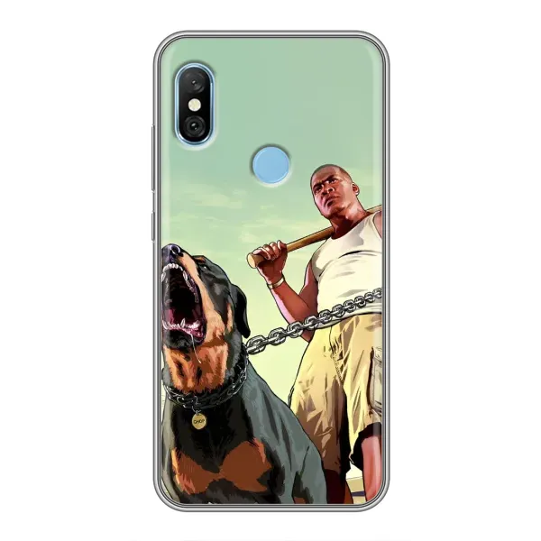 Чехол с рисунком «GTA» для Xiaomi Redmi 6 pro Чехол с рисунком «GTA» для Xiaomi Redmi 6 pro