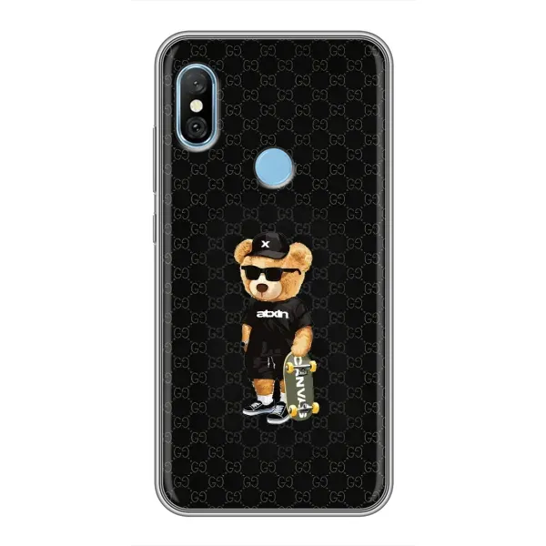 Чехол с рисунком «GUCCI Teddy» для Xiaomi Redmi 6 pro Чехол с рисунком «GUCCI Teddy» для Xiaomi Redmi 6 pro