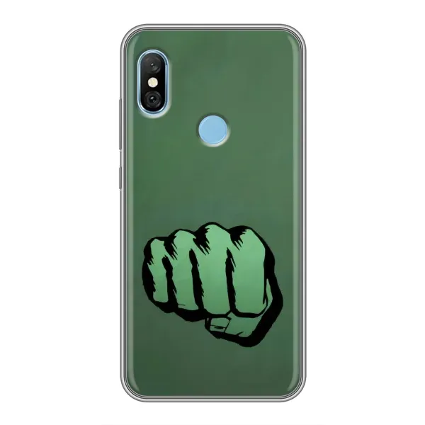 Чехол с рисунком «Халк» для Xiaomi Redmi 6 pro