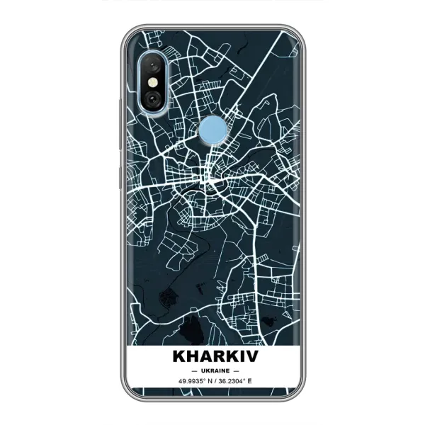 Чехол с рисунком «Харьков» для Xiaomi Redmi 6 pro Чехол с рисунком «Харьков» для Xiaomi Redmi 6 pro