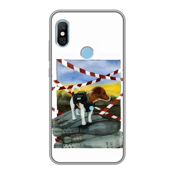 Чехол с рисунком «Храбрый Патрон» для Xiaomi Redmi 6 pro Чехол с рисунком «Храбрый Патрон» для Xiaomi Redmi 6 pro