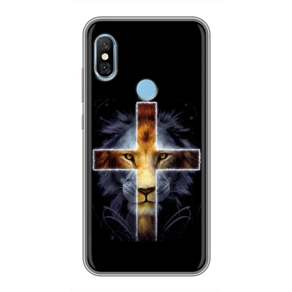Чехол с рисунком «Иисус Лев» для Xiaomi Redmi 6 pro Чехол с рисунком «Иисус Лев» для Xiaomi Redmi 6 pro