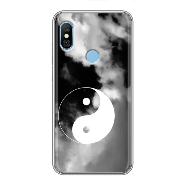 Чехол с рисунком «Инь-Янь» для Xiaomi Redmi 6 pro Чехол с рисунком «Инь-Янь» для Xiaomi Redmi 6 pro