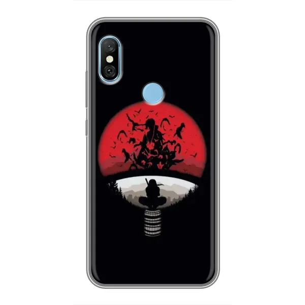 Чехол с рисунком «Итачи на черном» для Xiaomi Redmi 6 pro Чехол с рисунком «Итачи на черном» для Xiaomi Redmi 6 pro