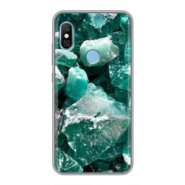 Чехол с рисунком «Изумруд» для Xiaomi Redmi 6 pro Чехол с рисунком «Изумруд» для Xiaomi Redmi 6 pro