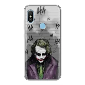Чохли з картинкою Джокера на Xiaomi Redmi 6 pro (Joker клоун)