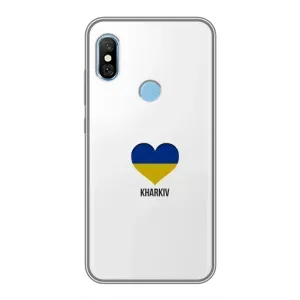 Чехлы силиконовые (Город Харьков) на Редми 6 Про (Kharkiv)