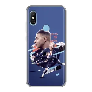 Чехол (TPU) с Футболистом на Xiaomi Redmi 6 pro (Килиан)