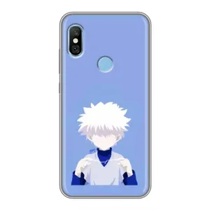 Чехол с персонажами АНИМЕ на Xiaomi Redmi 6 pro (Киллуа Золдик)