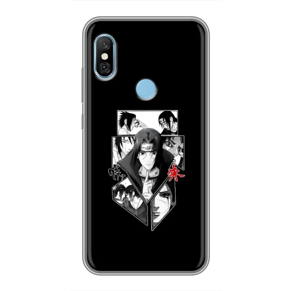 Чехол с рисунком «Коллаж Итачи» для Xiaomi Redmi 6 pro Чехол с рисунком «Коллаж Итачи» для Xiaomi Redmi 6 pro