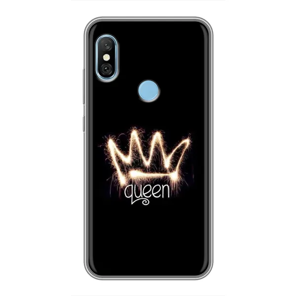 Чехол с рисунком «Корона» для Xiaomi Redmi 6 pro Чехол с рисунком «Корона» для Xiaomi Redmi 6 pro