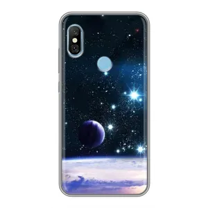 Чохол (ТПУ) з планетами на Xiaomi Redmi 6 pro (Космічний вид)