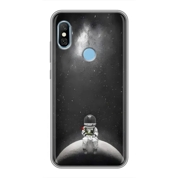Чехол с рисунком «Космонавт романтик» для Xiaomi Redmi 6 pro Чехол с рисунком «Космонавт романтик» для Xiaomi Redmi 6 pro