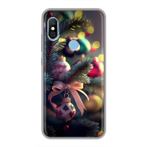 Чехол с рисунком «Красивая елочка» для Xiaomi Redmi 6 pro Чехол с рисунком «Красивая елочка» для Xiaomi Redmi 6 pro