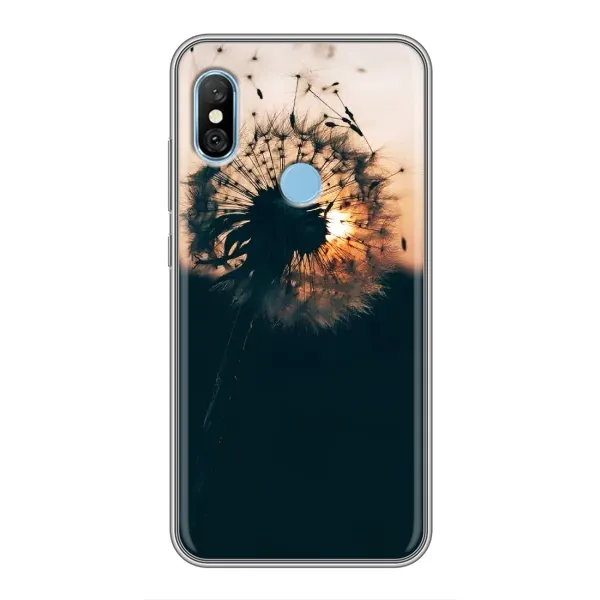 Чехол с рисунком «Красивый одуванчик» для Xiaomi Redmi 6 pro Чехол с рисунком «Красивый одуванчик» для Xiaomi Redmi 6 pro
