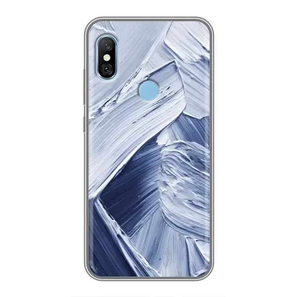 Чехол с рисунком «Краски мазки» для Xiaomi Redmi 6 pro Чехол с рисунком «Краски мазки» для Xiaomi Redmi 6 pro