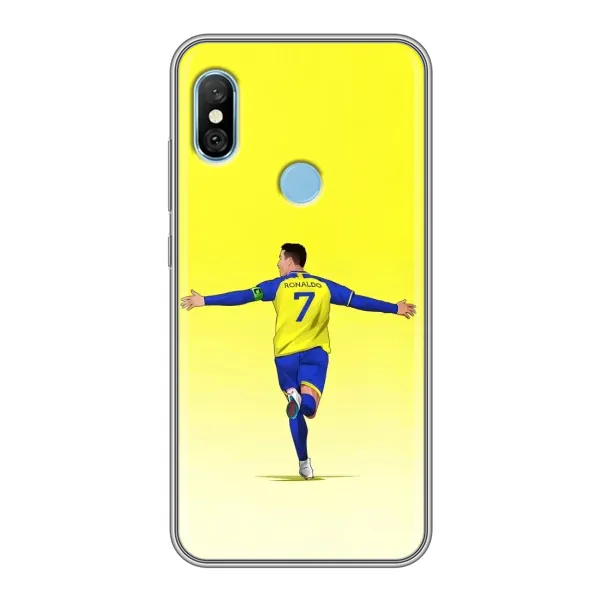 Чехол с рисунком «Криштиану Аль Наср» для Xiaomi Redmi 6 pro Чехол с рисунком «Криштиану Аль Наср» для Xiaomi Redmi 6 pro