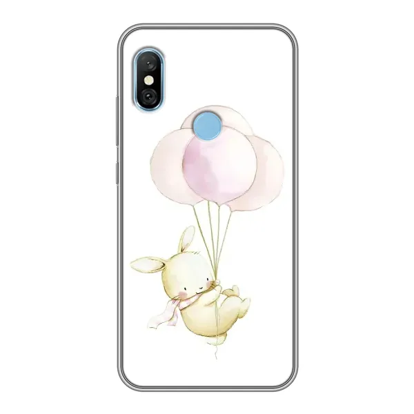 Чехол с рисунком «Кролик и шарики» для Xiaomi Redmi 6 pro Чехол с рисунком «Кролик и шарики» для Xiaomi Redmi 6 pro