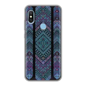 Силиконовый Чехол на Xiaomi Redmi 6 pro (Крутой орнамент)