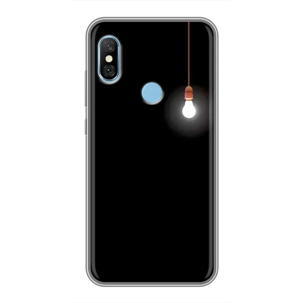 Чехол с рисунком «Лампочка» для Xiaomi Redmi 6 pro Чехол с рисунком «Лампочка» для Xiaomi Redmi 6 pro