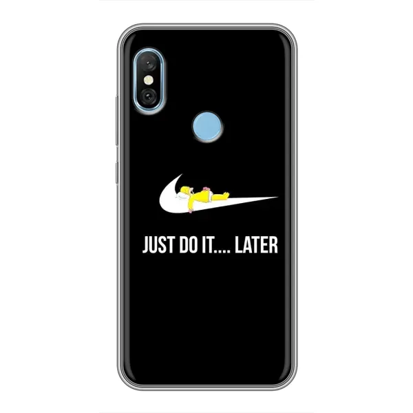 Чехол с рисунком «Later» для Xiaomi Redmi 6 pro Чехол с рисунком «Later» для Xiaomi Redmi 6 pro