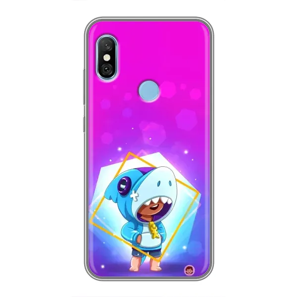 Чехол с рисунком «Леон в костюме Акулы» для Xiaomi Redmi 6 pro