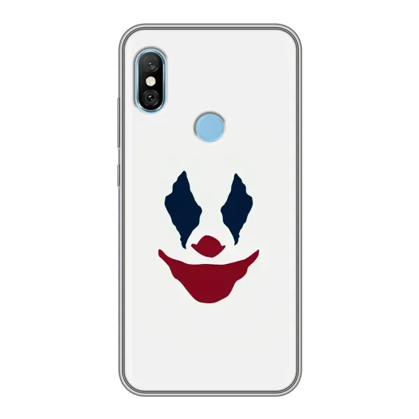 Чехол с рисунком «Лицо Джокера» для Xiaomi Redmi 6 pro Чехол с рисунком «Лицо Джокера» для Xiaomi Redmi 6 pro