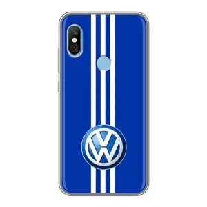 Чехол "Фольксваген" для Xiaomi Redmi 6 pro (Logo Фольксвагена)