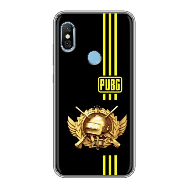 Чехол с рисунком «Лого PUPG» для Xiaomi Redmi 6 pro