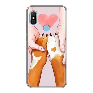 Чехол (ТПУ) Милые собачки для Xiaomi Redmi 6 pro