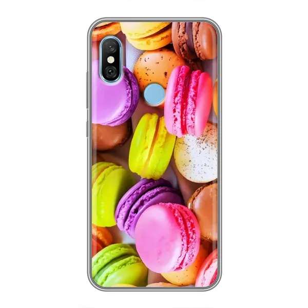 Чехол с рисунком «Макаруны» для Xiaomi Redmi 6 pro Чехол с рисунком «Макаруны» для Xiaomi Redmi 6 pro