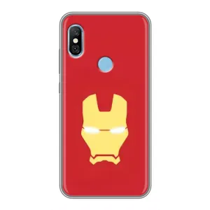 Чехол Супергерой Железный человек на Xiaomi Redmi 6 pro (Man)