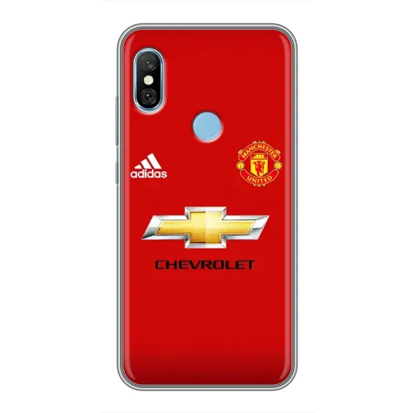 Чехол с рисунком «Man United» для Xiaomi Redmi 6 pro Чехол с рисунком «Man United» для Xiaomi Redmi 6 pro