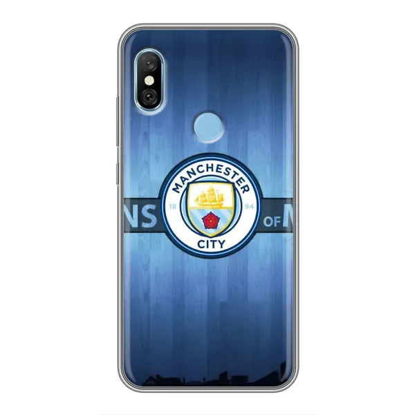 Чехол с рисунком «ManCity» для Xiaomi Redmi 6 pro Чехол с рисунком «ManCity» для Xiaomi Redmi 6 pro