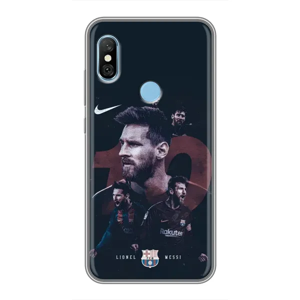 Чехол с рисунком «Месси 10» для Xiaomi Redmi 6 pro Чехол с рисунком «Месси 10» для Xiaomi Redmi 6 pro