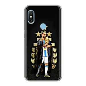 Чохли Лео Мессі Аргентина для Xiaomi Redmi 6 pro (Мессі король)