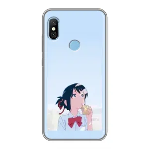 Чехол с персонажами АНИМЕ на Xiaomi Redmi 6 pro (Мицуха)
