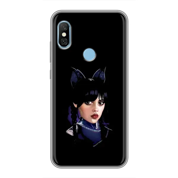 Чехол с рисунком «Милая Уэнсдей» для Xiaomi Redmi 6 pro Чехол с рисунком «Милая Уэнсдей» для Xiaomi Redmi 6 pro