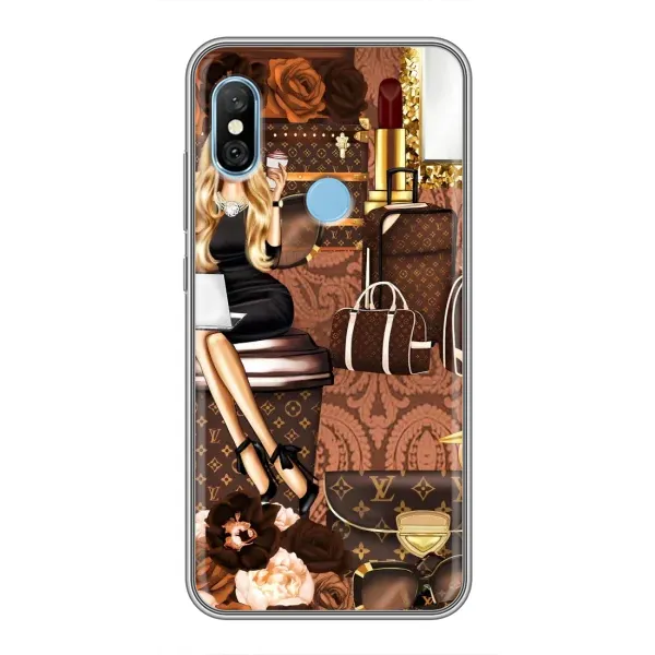 Чехол с рисунком «Мода Луи Виттон» для Xiaomi Redmi 6 pro Чехол с рисунком «Мода Луи Виттон» для Xiaomi Redmi 6 pro