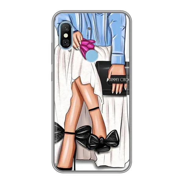 Чехол с рисунком «Мода» для Xiaomi Redmi 6 pro Чехол с рисунком «Мода» для Xiaomi Redmi 6 pro