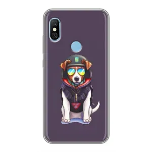 Чехол с принтом Собаки Патрон для Xiaomi Redmi 6 pro (Модный Патрон)