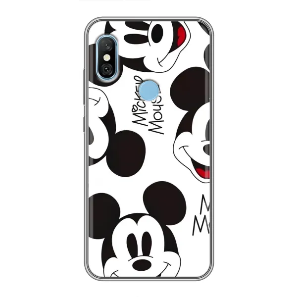 Чехол с рисунком «Мордочка Маус» для Xiaomi Redmi 6 pro Чехол с рисунком «Мордочка Маус» для Xiaomi Redmi 6 pro