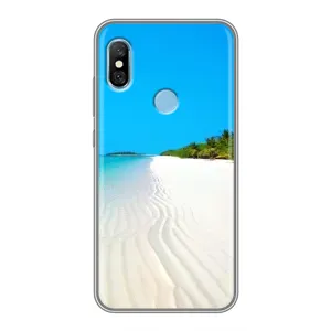 Летний Чехол на Xiaomi Redmi 6 pro (Море песок)