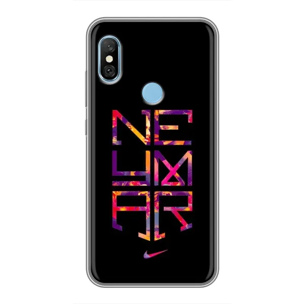 Чехол с рисунком «N E Y M A R» для Xiaomi Redmi 6 pro Чехол с рисунком «N E Y M A R» для Xiaomi Redmi 6 pro