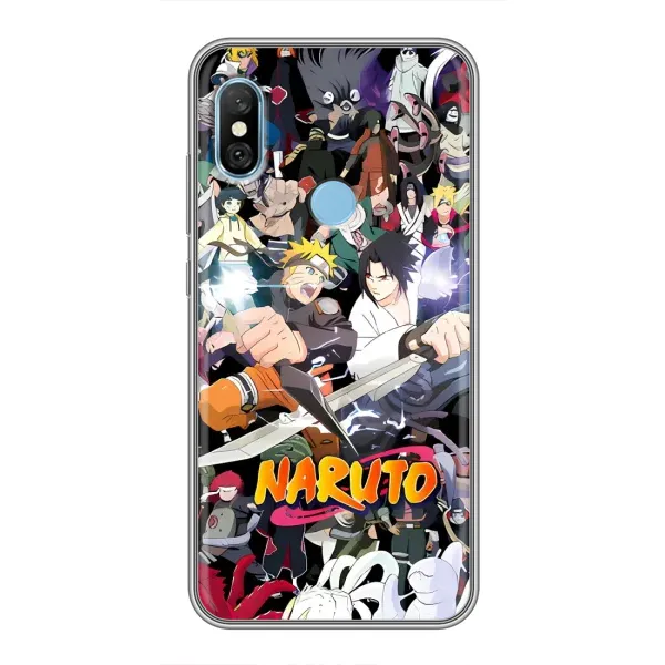 Чехол с рисунком «Наруто постер» для Xiaomi Redmi 6 pro Чехол с рисунком «Наруто постер» для Xiaomi Redmi 6 pro